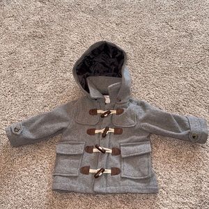 Janie and Jack Wool Toggle Pea Coat